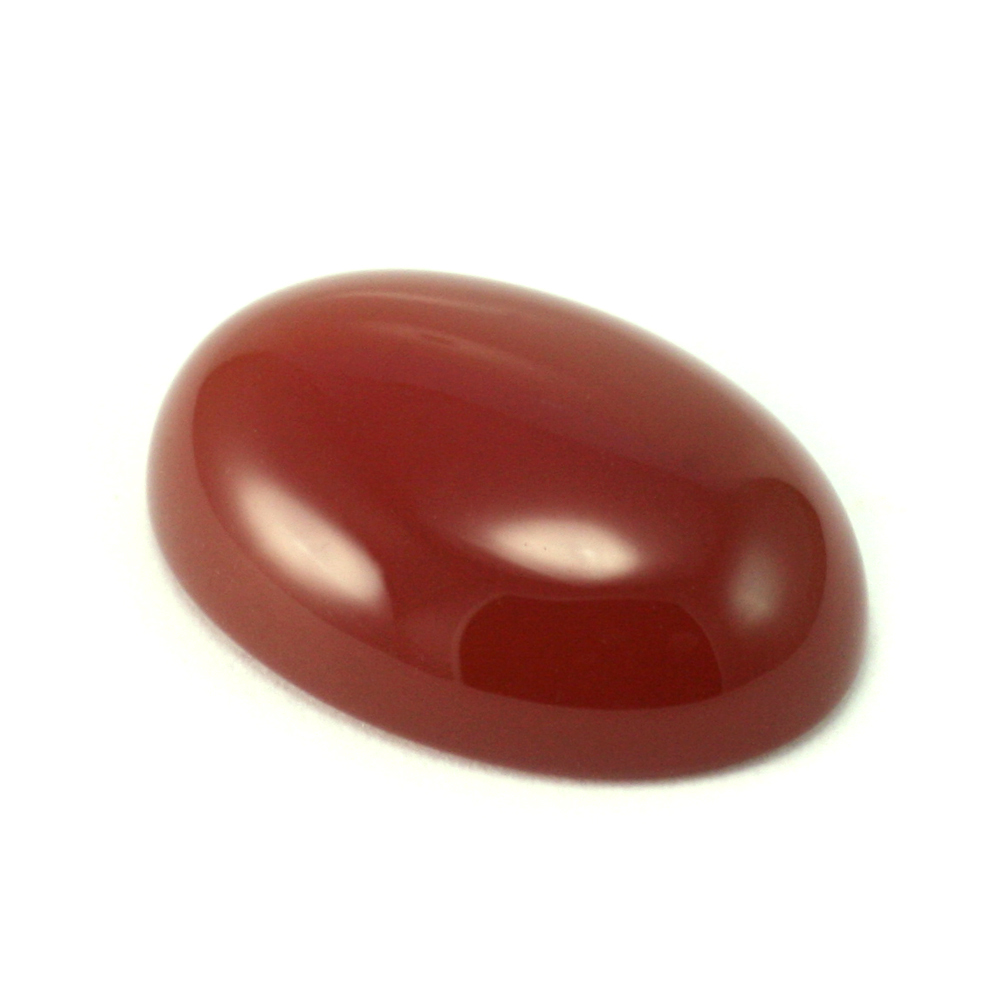 Crystals & Beads Carnelian Cabochon for Soldered Rings and Bezels Class, 18mm